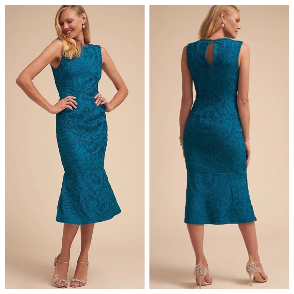 🆕NWT BHLDN Nevado Dress in Jade - JS Collections